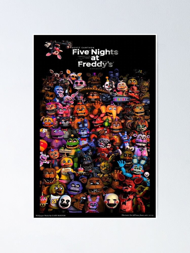 I made desktop icons for the FNAF games! [Download Available] :  r/fivenightsatfreddys