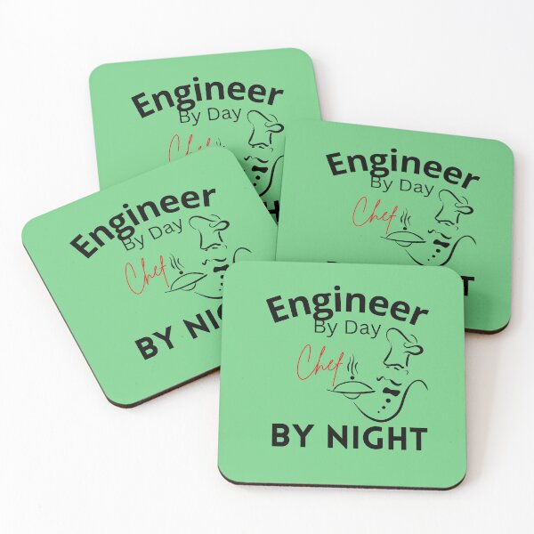 Item preview, Engineer By Day Chef By Night designed and sold by ffstyles.