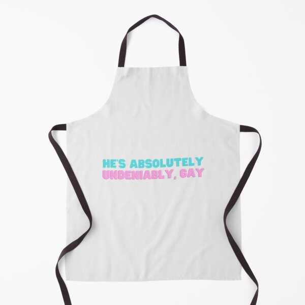 Item preview, HE'S ABSOLUTELY UNDENIABLY, GAY designed and sold by ConjuredMoth.