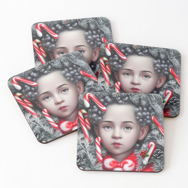 Item preview, Little Gray Eye Boy Christmas designed and sold by Design4Time.