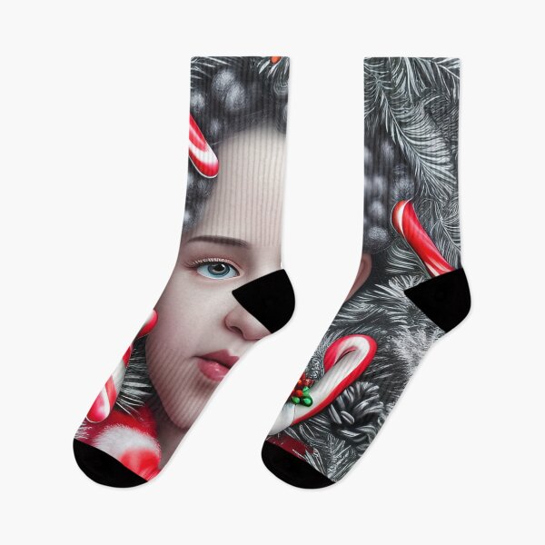 Item preview, Little Gray Eye Boy Christmas designed and sold by Design4Time.
