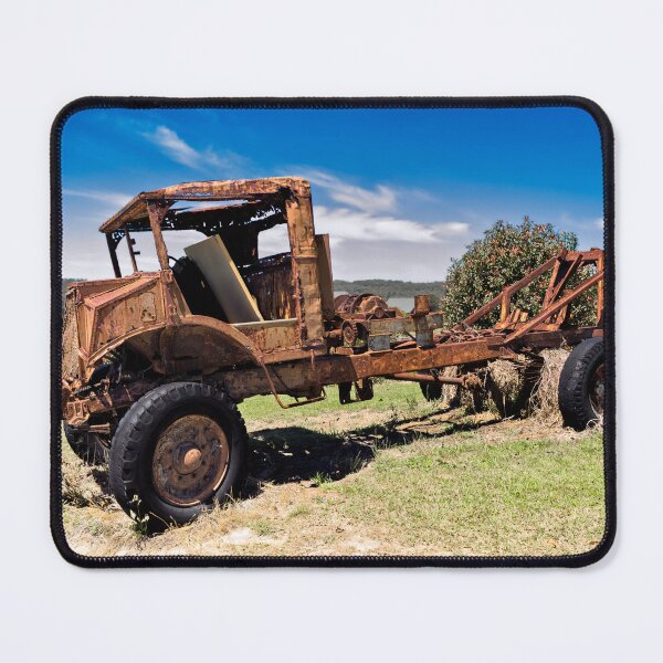 Item preview, Rusty old farm truck  designed and sold by Rainphotography.