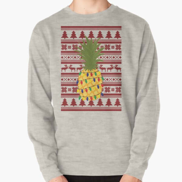 Ugly Christmas Sweater Pineapple Pullover Sweatshirt