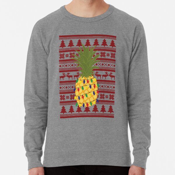 Pineapple christmas sweater on sale