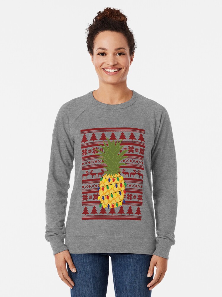 pineapple christmas jumper