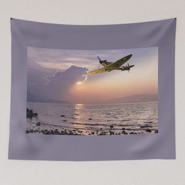 Item preview, Sunset Spitfire designed and sold by Alisonchambers2.