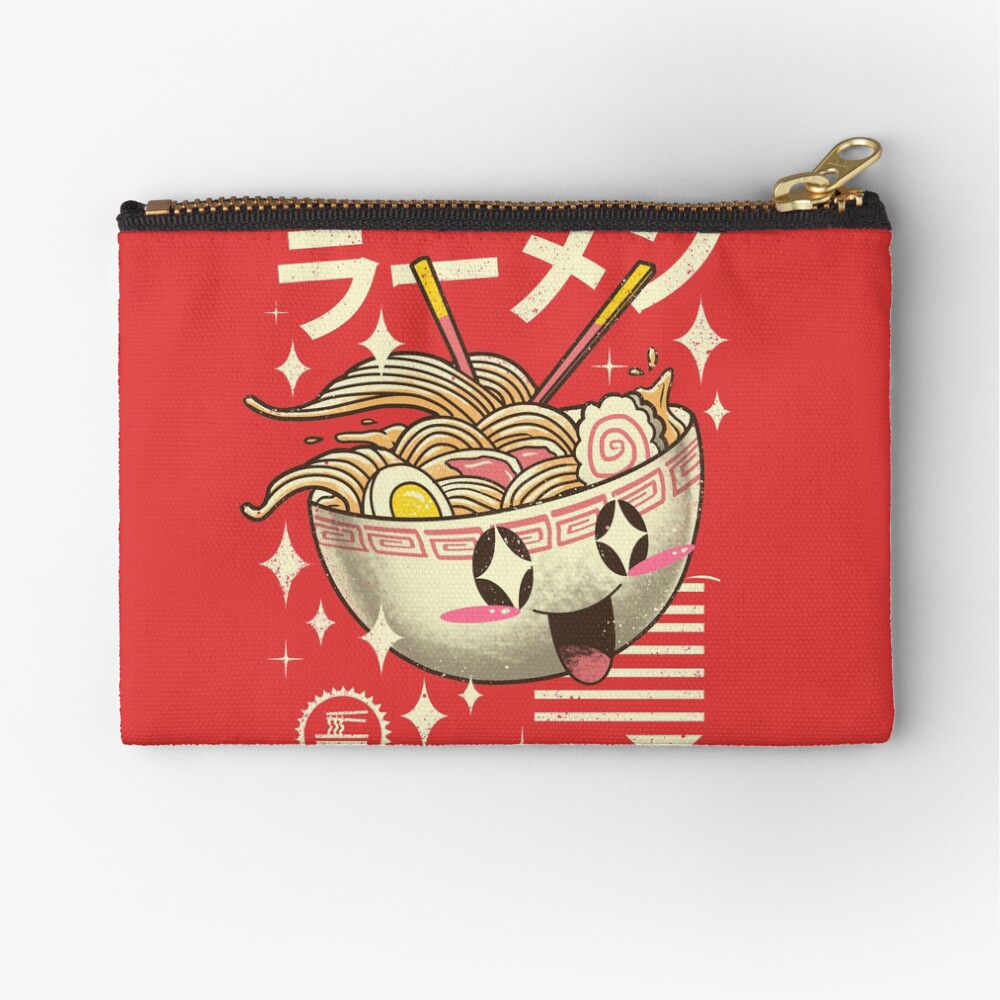 Kawaii Ramen Zipper Pouch