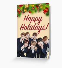 BTS Holiday Card Greeting Card