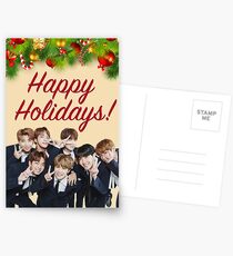 BTS Holiday Card Postcards