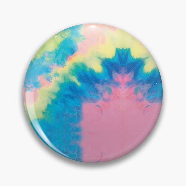 Item preview, tie dye pink and blue  graphic water colour designed and sold by rinmaandesign.