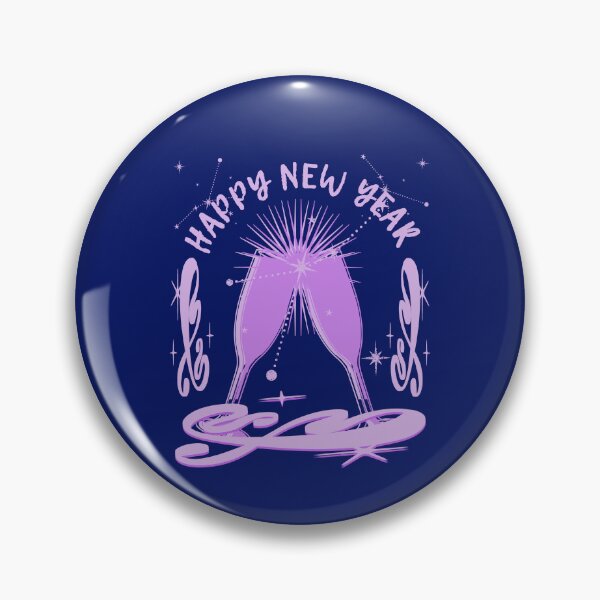 Item preview, Happy new year purple designed and sold by vibeno1.