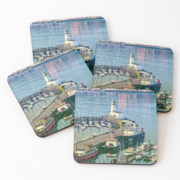 Item preview, Scarborough Lighthouse at Dusk designed and sold by Alisonchambers2.