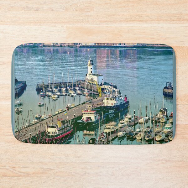 Item preview, Scarborough Lighthouse at Dusk designed and sold by Alisonchambers2.