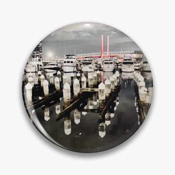 Item preview, Balte Bridge at Night in Melbourne, Australia designed and sold by Billie-B-Design.