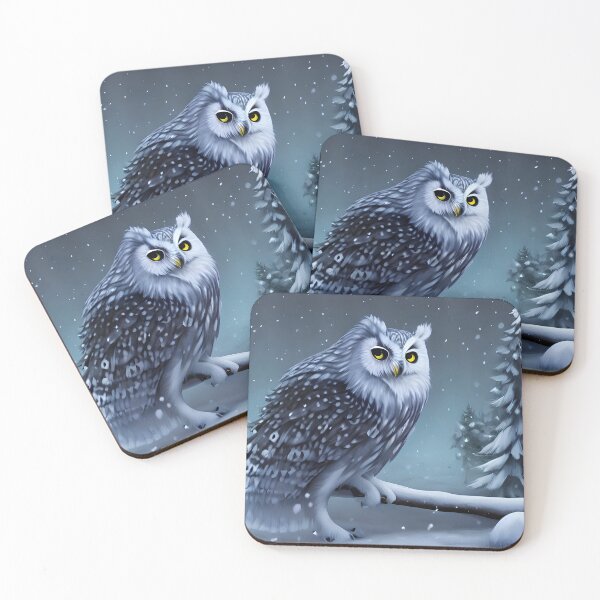 Item preview, Ep 1 Winter Nights Snowy Owl designed and sold by It's All Yours.