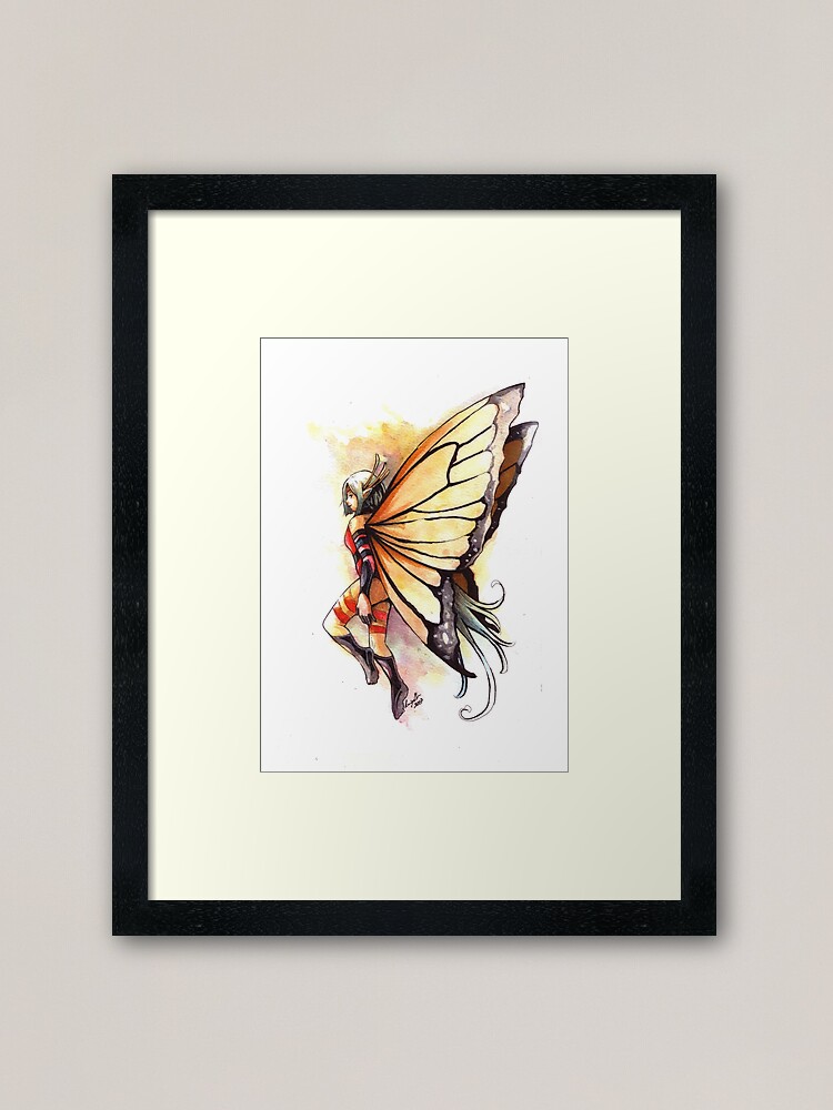 Alternate view of The Poison Fairy Framed Art Print