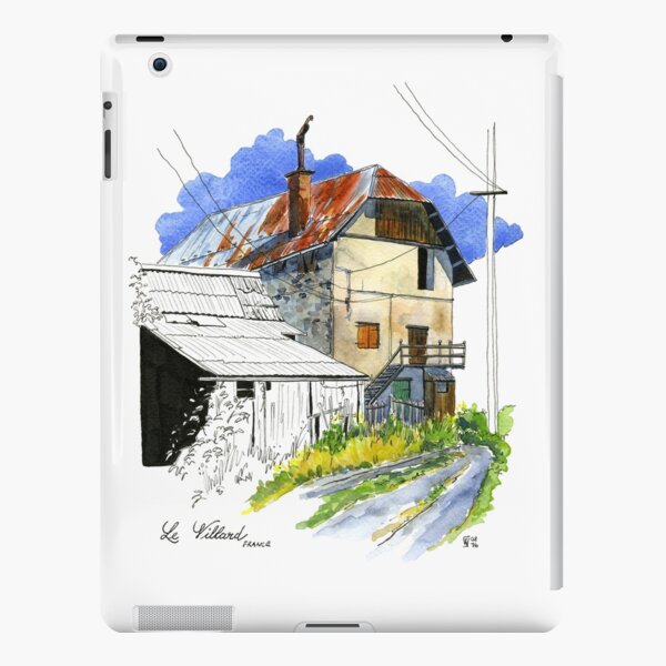 Le Villard, French mountain village iPad Snap Case