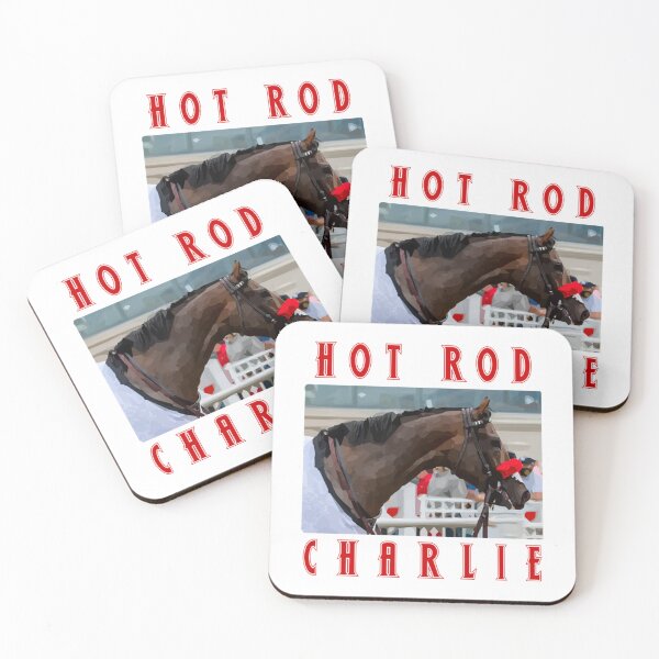 Item preview, Hot Rod Charlie - Horseracing designed and sold by MaskedDesignerz.
