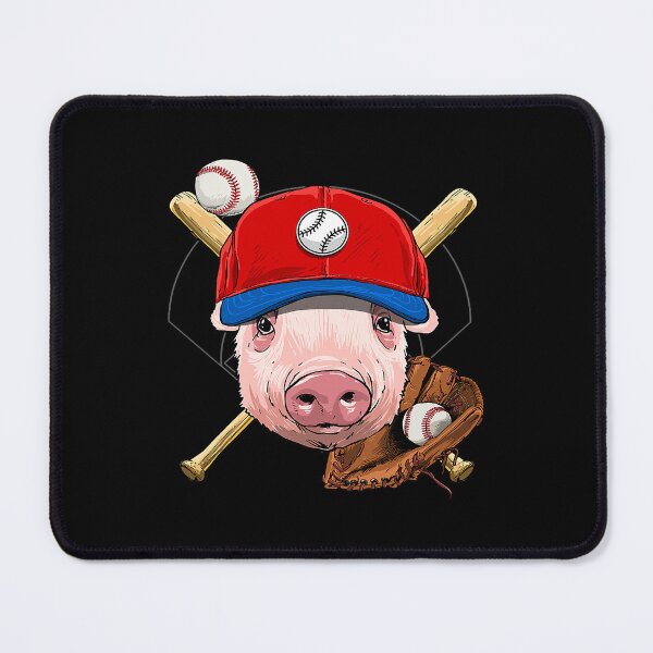 Item preview, Pig Baseball Pig Lovers Baseball Player 123 designed and sold by Gootyn.