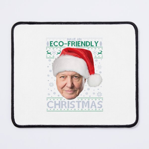 Item preview, david attenborough have an eco friendly christmas knit designed and sold by clauletritas.