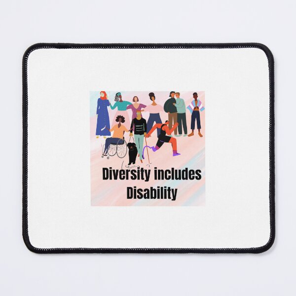 Item preview, Diversity Includes Disability  designed and sold by DisabledPride.