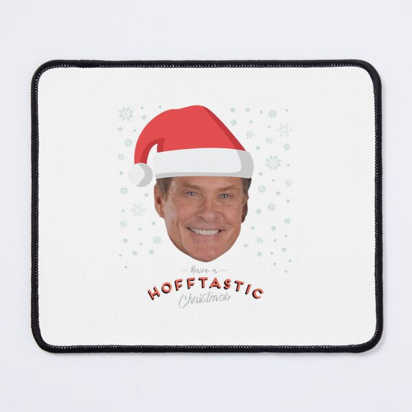 Item preview, david hasselhoff have a hofftastic christmas designed and sold by clauletritas.