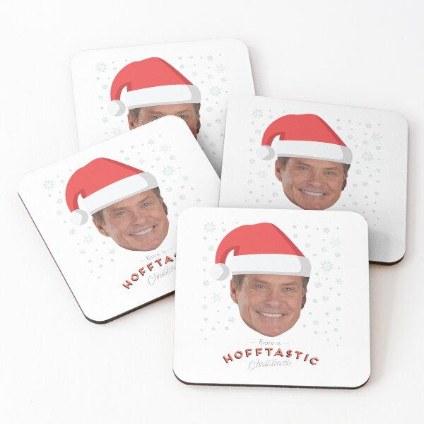 Item preview, david hasselhoff have a hofftastic christmas designed and sold by clauletritas.