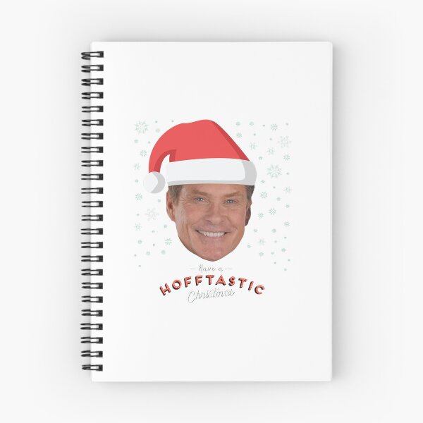 Item preview, david hasselhoff have a hofftastic christmas designed and sold by clauletritas.