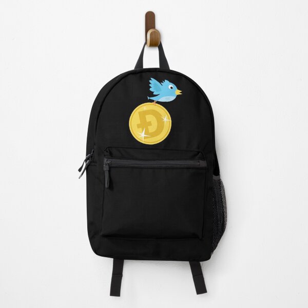 Item preview, Twitter Bird Flying With Doge Coin And Bringing It To New All Time Highs Blue Tweet Bird designed and sold by doseofwin.