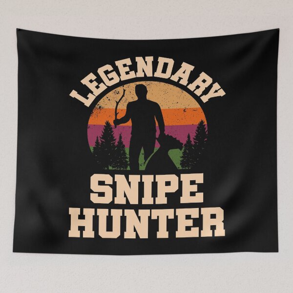 Item preview, Legendary Snipe Hunter. Funny Snipe Hunting designed and sold by Gold Wings Tees.