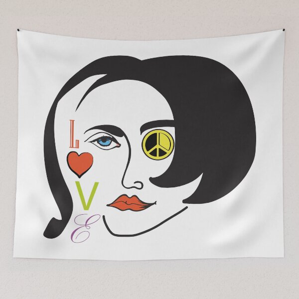 Item preview, Embargo Wear - Love and Peace Print designed and sold by EmbargoStyle.