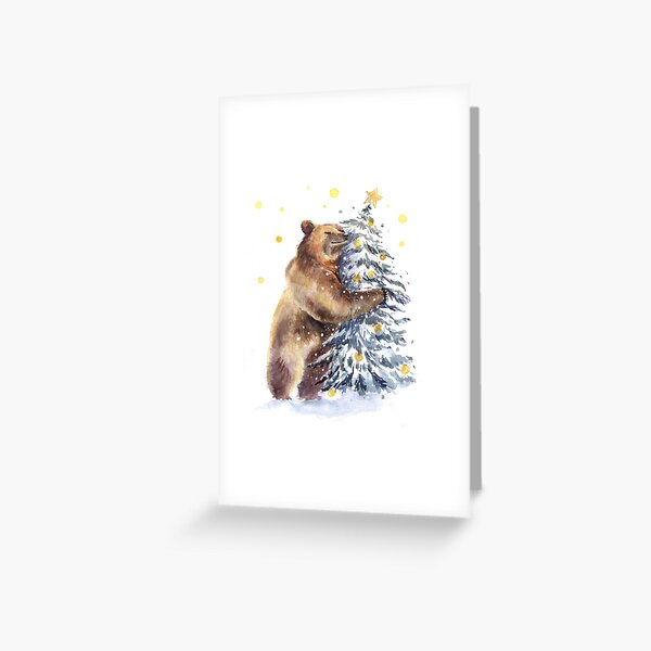 Item preview, bear & christmas tree designed and sold by CatherinepCrea.