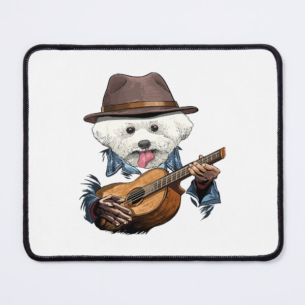 Item preview, Guitarra Acústica Bichon Frise Guitarrista Perro Guitarrista 70 designed and sold by 2SCOM.
