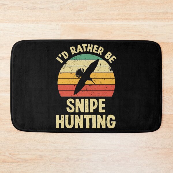 Item preview, I'd Rather be Snipe Hunting! Funny Snipe Hunting designed and sold by Gold Wings Tees.