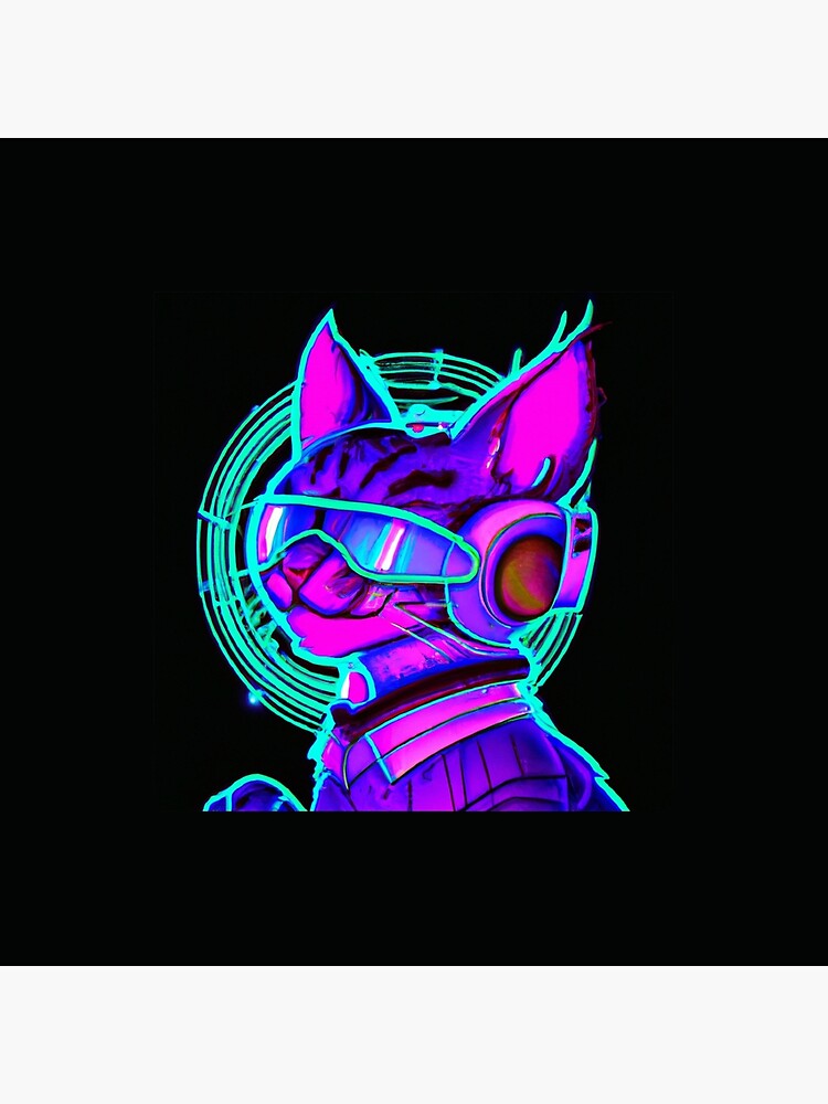 Cool DJ Cat | Art Board Print