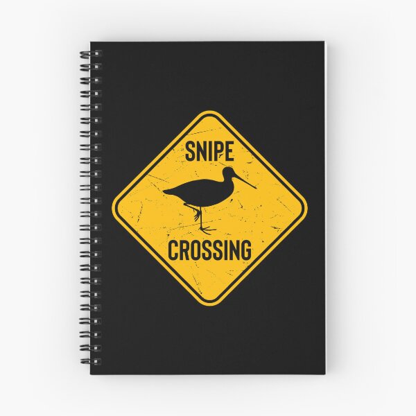 Item preview, Snipe Crossing. Funny Snipe Hunting designed and sold by Gold Wings Tees.