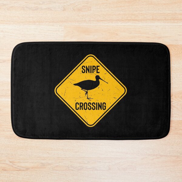 Item preview, Snipe Crossing. Funny Snipe Hunting designed and sold by Gold Wings Tees.