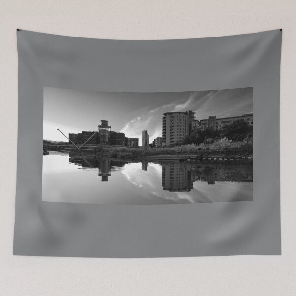 Item preview, Leeds River Aire Monochrome  designed and sold by Alisonchambers2.
