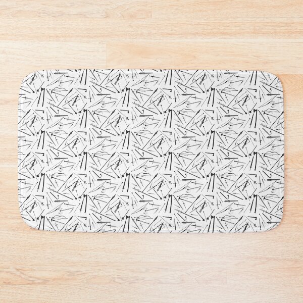 Item preview, Medieval Pattern Black and White designed and sold by Greydn.