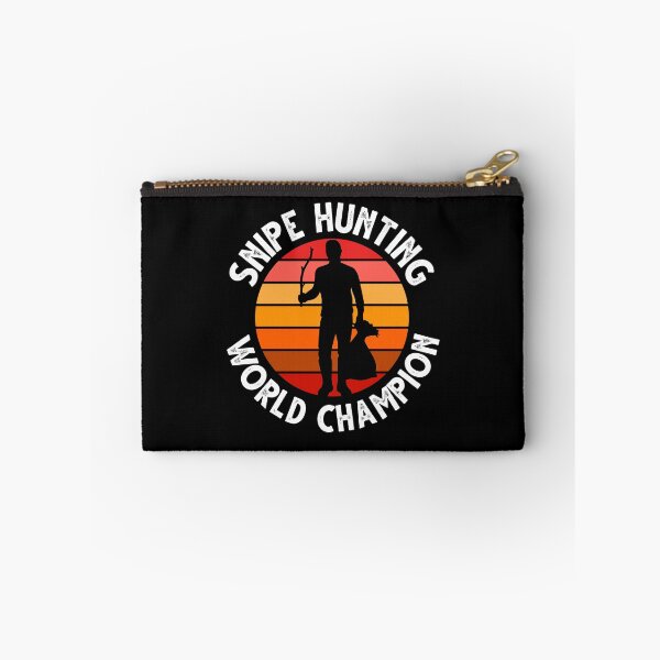 Item preview, Snipe Hunting World Champion. Funny Snipe Hunting designed and sold by Gold Wings Tees.