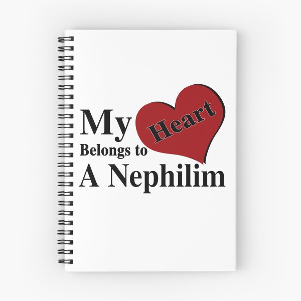 Item preview, My Heart Belongs To A Nephilim (black text) designed and sold by zbear11.