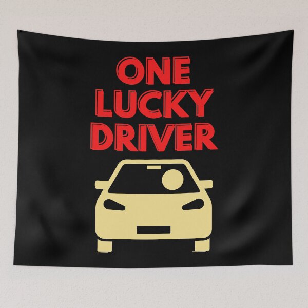 Item preview, One lucky driver designed and sold by DigitalMagShop.