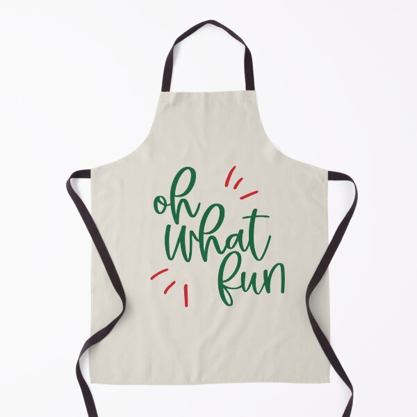 Item preview, Oh what fun lettering in traditional colours designed and sold by Ashleigh Fish.