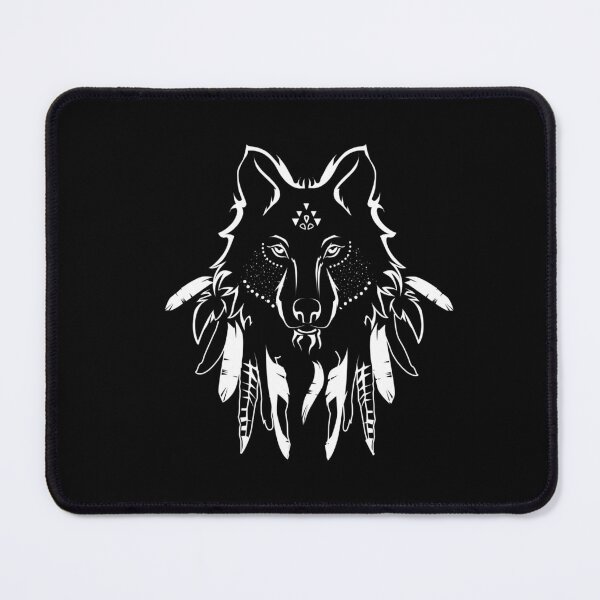 Item preview, Wolf Tribe White designed and sold by Barnissim.