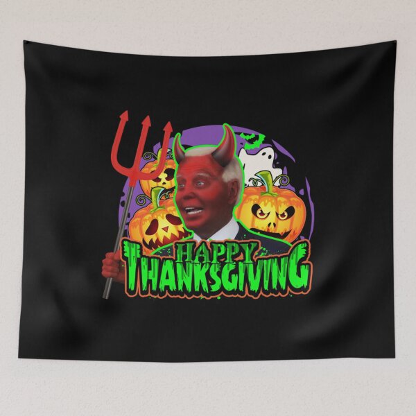 Item preview, Biden Halloween Confused Happy Thanksgiving Devil Costume designed and sold by RonniePotter78.