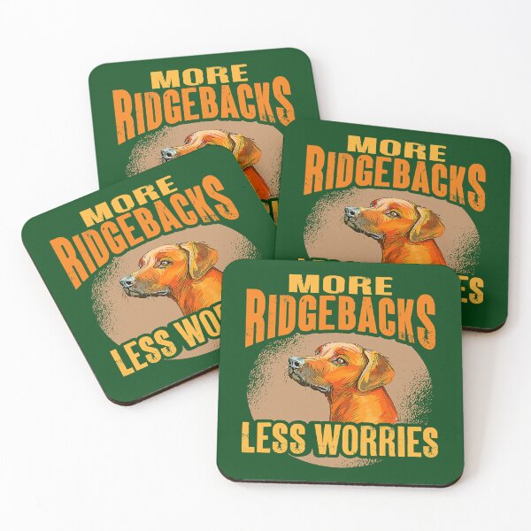 Item preview, Rhodesian Ridgeback More Ridgebacks Less Worries Ridgeback 14 designed and sold by Positiv3Arts.