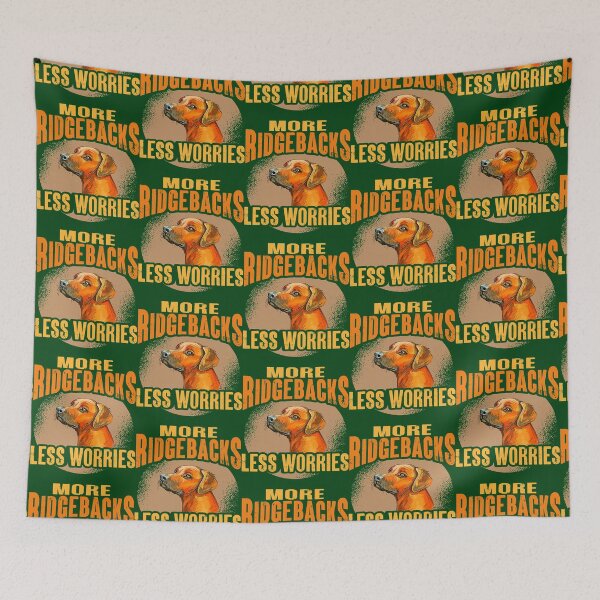 Item preview, Rhodesian Ridgeback More Ridgebacks Less Worries Ridgeback 14 designed and sold by Positiv3Arts.
