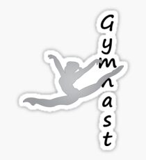 I Am A Gymnast! Sticker