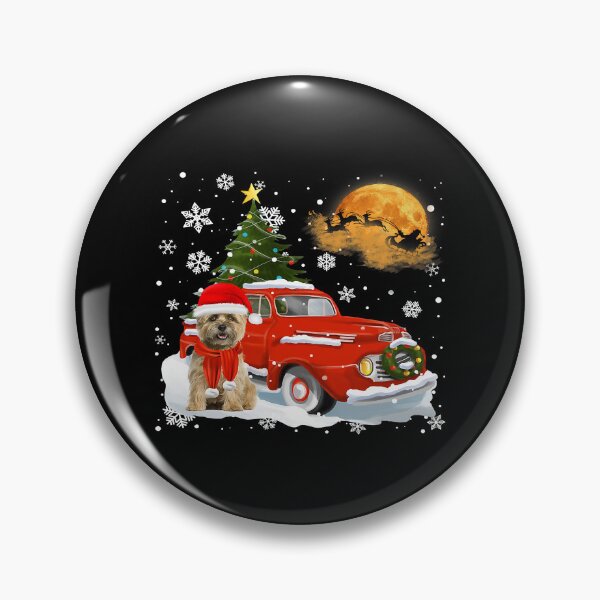 Item preview, Cairn Terrier Vintage Wagon Red Truck Christmas Tree Pajamas91 designed and sold by Positiv3Arts.