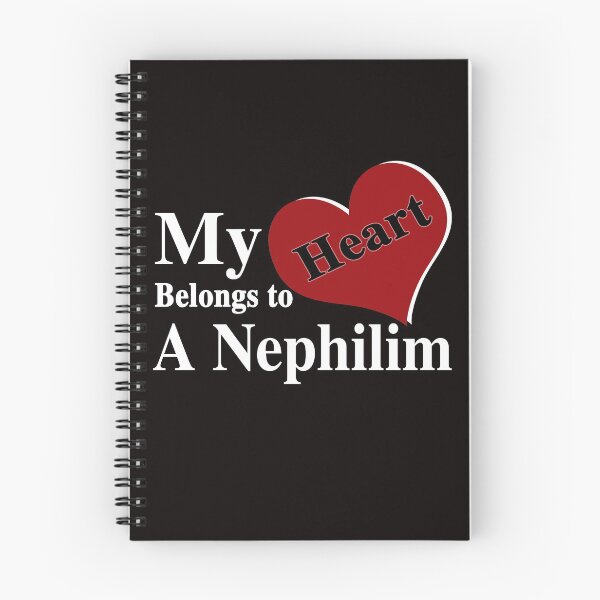 Item preview, My Heart Belongs To A Nephilim (white text) designed and sold by zbear11.